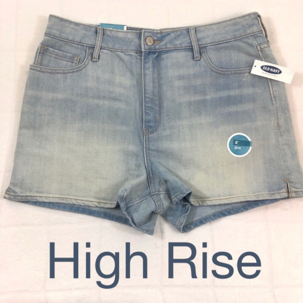 NWT Old Navy High Rise Jean Shorts